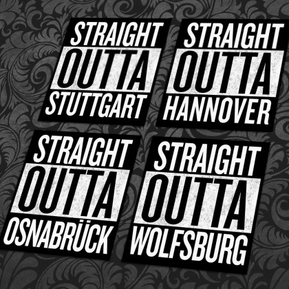 Straight Outta Sticker